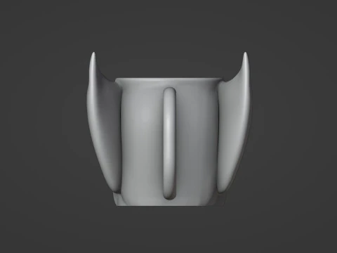 Wolverine Mug 3D Print Model