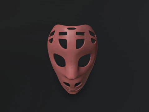 Tony Esposito Mask Hockey 3D Print Model