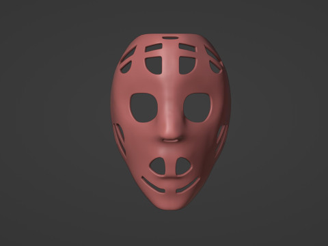 Tony Esposito Mask Hockey Modèles 3D en vedette