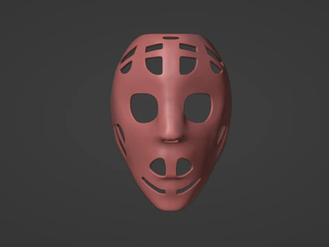Tony Esposito Mask Hockey 3D Print Model