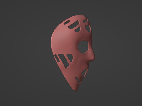 Tony Esposito Mask Hockey Modèles 3D en vedette