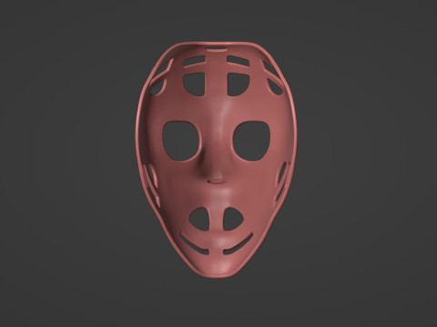 Tony Esposito Mask Hockey Modèles 3D en vedette