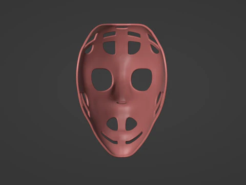 Tony Esposito Mask Hockey 3D Print Model