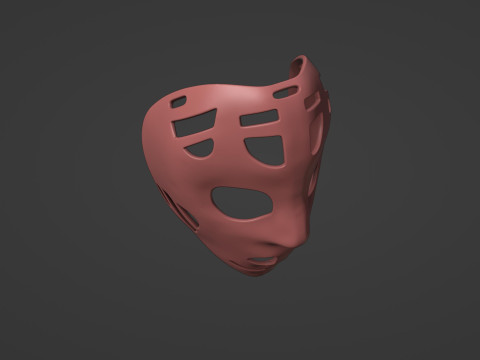 Tony Esposito Mask Hockey Modèles 3D en vedette