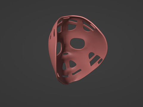 Tony Esposito Mask Hockey Modèles 3D en vedette