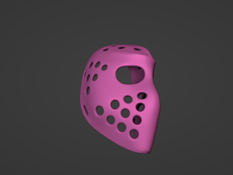 Gary Smith Mask Hockey 3D 打印模型