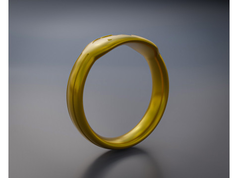 Batman Ring 3D Druckmodell