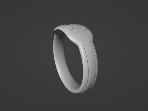 Batman Ring 3D Druckmodell