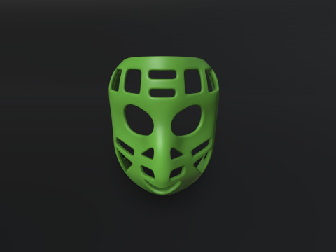 Glenn Hall Mask Hockey 3D Baskı Modeli