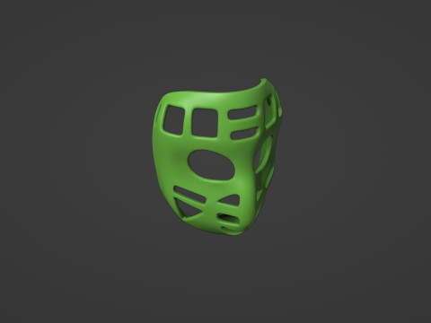 Glenn Hall Mask Hockey 3D Baskı Modeli
