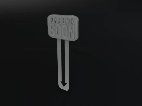 बुकमार्क 3D प्रिंट मॉडल