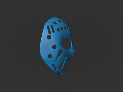 Rogie Vachon Mask Hockey 3D 打印模型