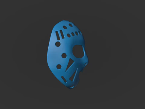 Rogie Vachon Mask Hockey 3D Print Model