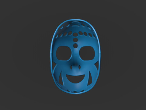 Rogie Vachon Mask Hockey 3D 打印模型