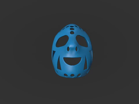 Rogie Vachon Mask Hockey 3D Print Model