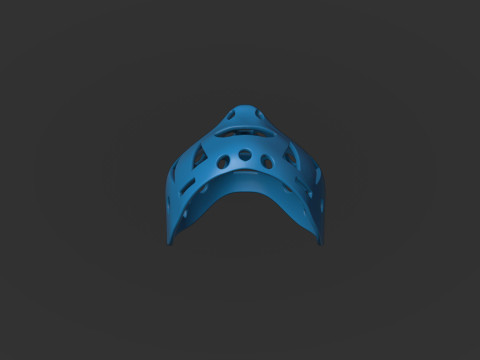 Rogie Vachon Mask Hockey 3D 打印模型