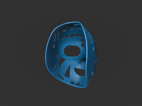 Rogie Vachon Mask Hockey 3D 打印模型