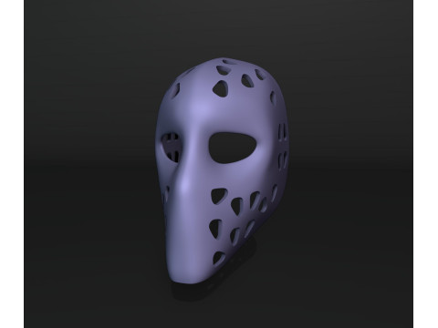Vintage Hockey Masks Pack 3D-printmodel