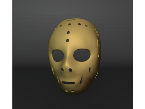 Vintage Hockey Masks Pack 3D-printmodel