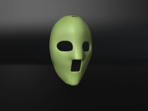 Vintage Hockey Masks Pack Vol 1 3D Print Model