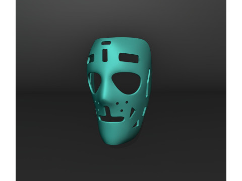 Vintage Hockey Masks Pack 3D-printmodel