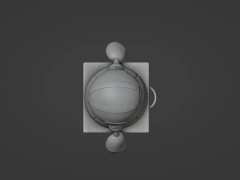 Friendly Robot Posable 3D Print Model
