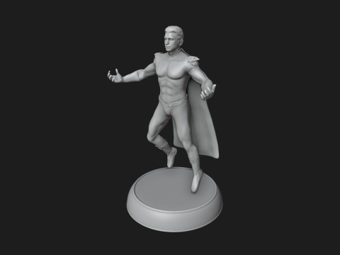 Homelander From The Boys Model Cetak 3D