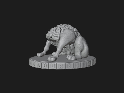Brain Dog - Intellect Devourer 3Dプリントモデル