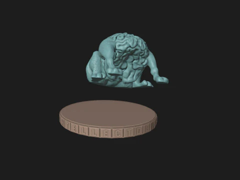 Brain Dog - Intellect Devourer 3D Print Model