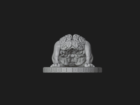 Brain Dog - Intellect Devourer 3Dプリントモデル