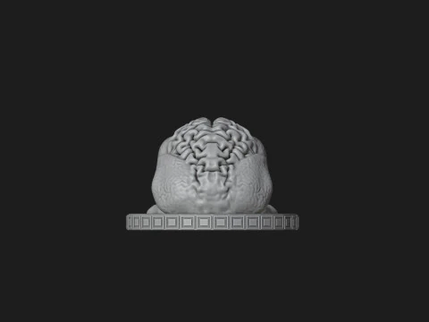 Brain Dog - Intellect Devourer 3D Print Model