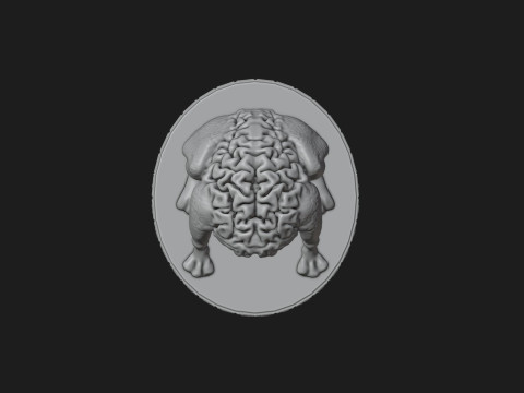 Brain Dog - Intellect Devourer 3Dプリントモデル