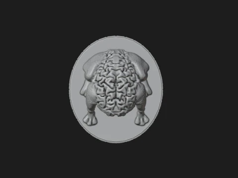 Brain Dog - Intellect Devourer 3D Print Model