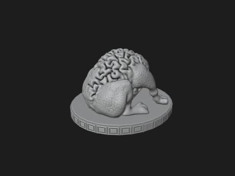 Brain Dog - Intellect Devourer 3Dプリントモデル