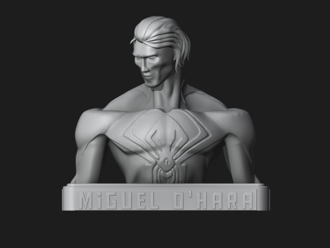 Spider-Man 2099 Miguel OHara Modello di stampa 3D