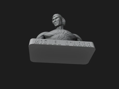 Spider-Man 2099 Miguel OHara 3D Print Model