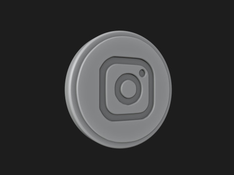 Social Media Logos Pack Modelo de Impressão 3D