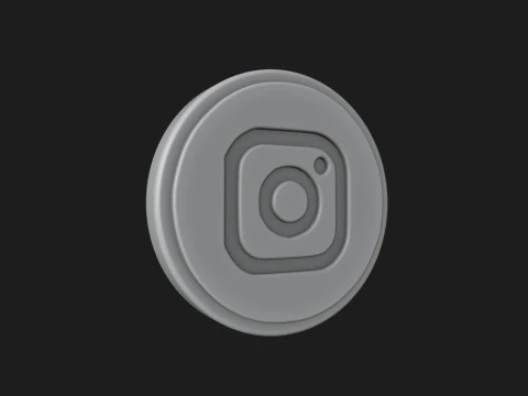 Social Media Logos Pack 3D Print Model