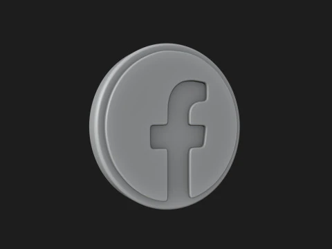 Social Media Logos Pack 3D Print Model
