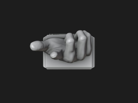 Hand Sign Motivational Reminder 3D-printmodel
