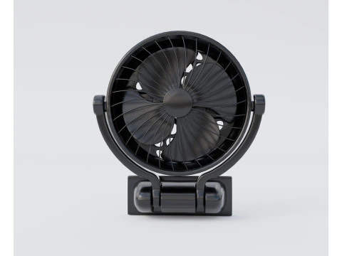 Ventilador de montaje en pared Modelo 3D