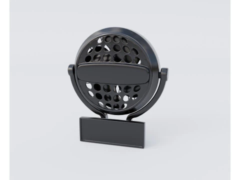 Ventilador de montaje en pared Modelo 3D