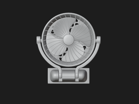Wall Mount Fan Modelo 3D