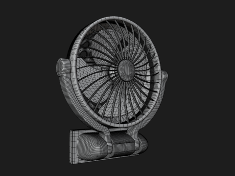 Wall Mount Fan Modelo 3D