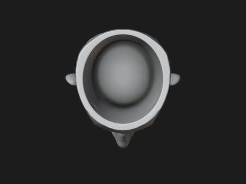 Grandpa Planter - Pen Holder 3D Print Model