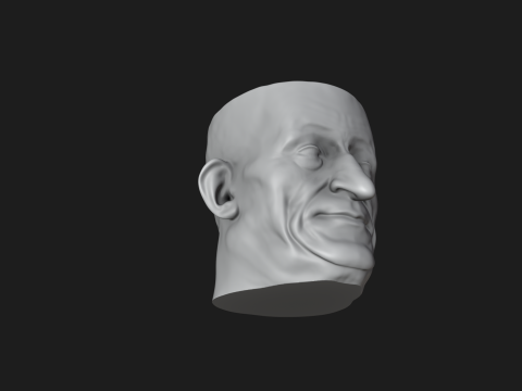 Grandpa Planter - Pen Holder 3D Print Model