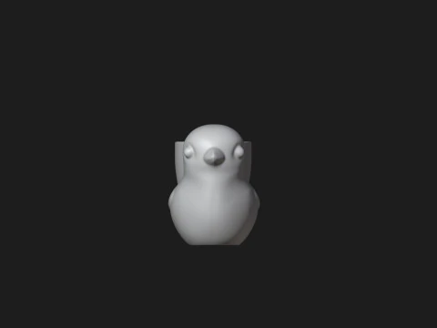 Bird Planter - Pen Holder 3D Print Model
