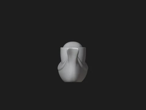 Bird Planter - Pen Holder 3D Print Model