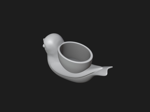 Bird Planter - Pen Holder 3Dプリントモデル