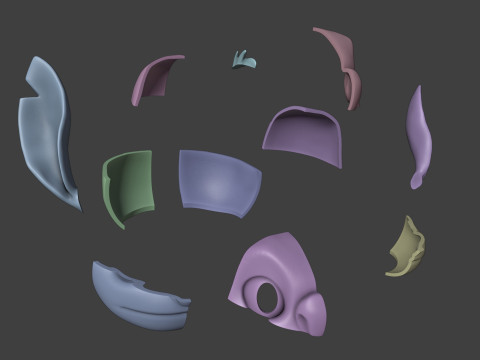 Stitch Helmet From Lilo Stitch 3D Print Model